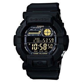 Casio G-Shock GD-350-1BER Multifunction Black Strap Watch - W17356