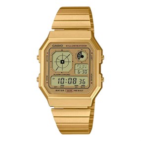 Casio Vintage A130WEG-9AEF Digital Bracelet Watch - W17528