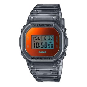 Casio G-SHOCK DW-5600TLS-8ER Grey Jelly Strap Watch - W17529