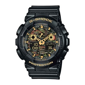 Casio G-SHOCK GA-100CF-1A9ER Black Strap Watch - W17531