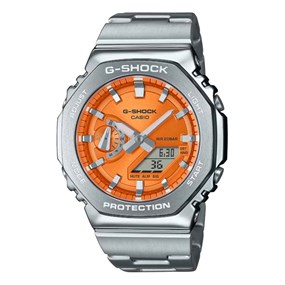 Casio G-SHOCK GM-2110D-4AER Orange Dial Bracelet Watch - W17585
