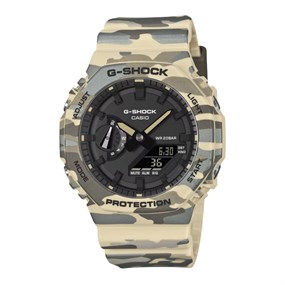 Casio G-SHOCK GA-2100CM-5AER Light Camouflage Resin Strap Watch - W17591
