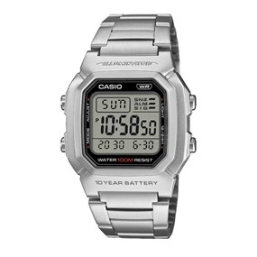 Casio W-800HD-1AVEF Metallic Bracelet Watch - W17603