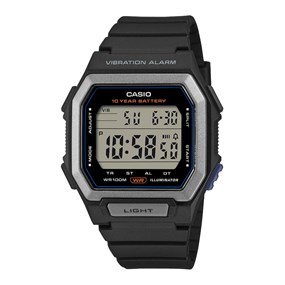 Casio W-738H-1AVEF Digital Black Resin Strap Watch - W17638