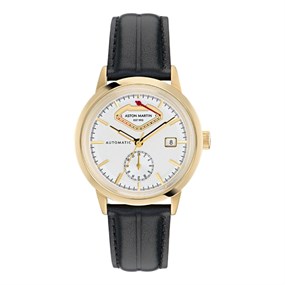 Aston Martin MTTS3F601 Timeless TS3 Automatic Black Strap Watch - W20101