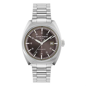 Aston Martin MTTS2S602 Timeless Automatic Stainless Steel Brown Dial Bracelet Watch - W2089