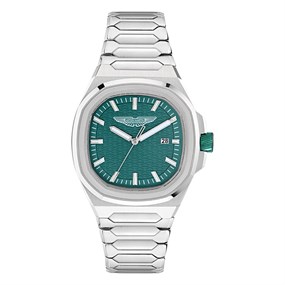Aston Martin MTIG2S604 Icon Green Dial Bracelet Watch - W2091