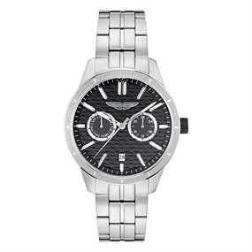 Aston Martin MTIH2S603 Icon Black Dial Bracelet Watch - W2093
