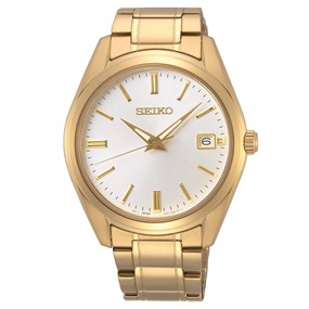 Seiko SUR314P1 Gold Plated Bracelet Watch - W24161