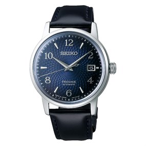 Seiko Presage SRPE43J1 Automatic Black Leather Strap Watch - W24206