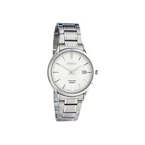 Seiko SGEG93P1 Silver Tone Bracelet Watch - W25137 | F.Hinds Jewellers