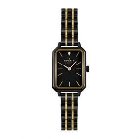 Spirit SP4002 Diamond Set Black IP Bracelet Watch - W27141