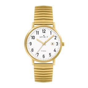 Spirit SP3036 Gold Tone Expanding Bracelet Watch - W27197