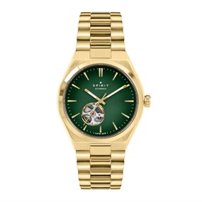 Spirit SP3038 Automatic Gold Tone Bracelet Watch - W27205