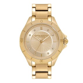 Olivia Burton 24000040 Guilloche Bracelet Watch - W28100