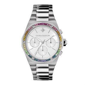 Olivia Burton 24000101 Hexa Multi-Function Bracelet Watch - W28102