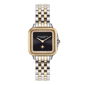 Olivia Burton 24000124 Grosvenor Two Tone Bracelet Watch - W28144