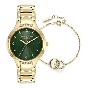 Olivia Burton 24070022 Lea Watch And Bracelet Gift Set - W28185