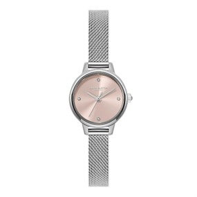 Olivia Burton 24000244 Mini Classic Mesh Bracelet Watch - W28187