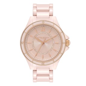 Olivia Burton 24000035 Sports Luxe Ceramic Blush Watch - W28193