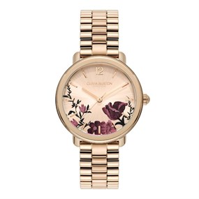 Olivia Burton 24000207 Vintage Floral Bracelet Watch - W28243