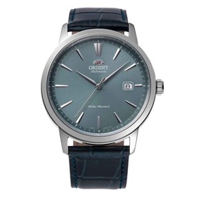 Orient RA-AC0F14L Automatic Blue Leather Strap Watch - W29104