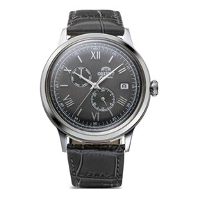 Orient RA-AK0704N30B Bambino Automatic Black Leather Strap Watch - W29117