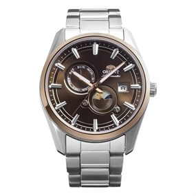 Orient RA-AK0313Y30B  Stretto Sun & Moon Automatic Watch - W29120
