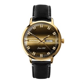 Sekonda 1950 Black Strap Watch - W31267