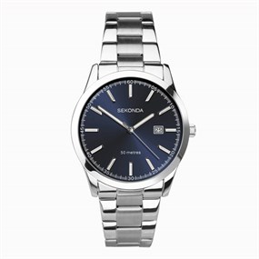 Sekonda 1943 Taylor Blue Dial Bracelet Watch - W31269