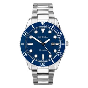 Sekonda 1789 Stainless Steel Bracelet Watch - W31382