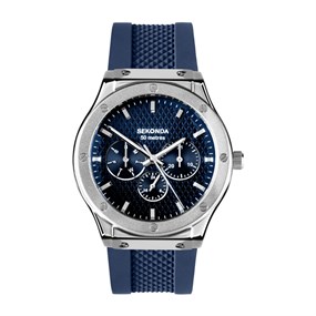 30358 Sekonda Titan Blue Multi Dial Blue Strap - W31485