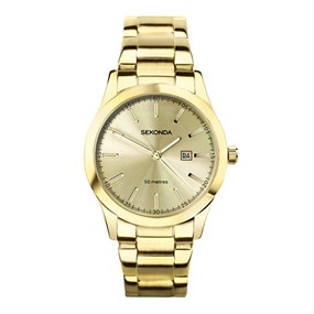 Sekonda 40428 Taylor Gold Tone Bracelet Watch - W32332