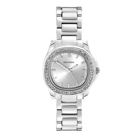 Sekonda 40722 Octaire Stone Set Bracelet Watch - W32429