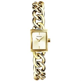 Sekonda 40519 Gold Tone Chain Bracelet Watch - W32442