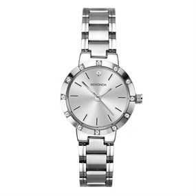 Sekonda 2493 Stone Set Bracelet Watch - W32449