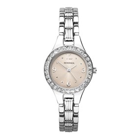 Sekonda 2681 Stone Set Bracelet Watch - W32460