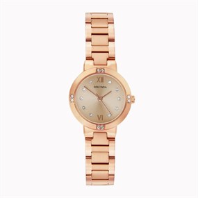 Sekonda 40756 Rose Tone Bracelet Watch - W32478