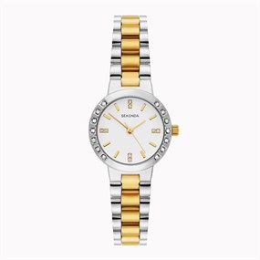 Sekonda 40763 Two Tone Bracelet Watch - W32479