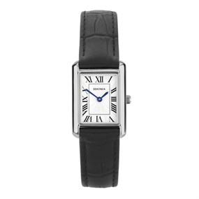 Sekonda 40744 Black Leather Strap Watch - W32503