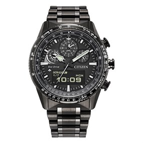 Citizen Promaster Skyhawk JV2005-58E Grey IP Bracelet Watch - W38447