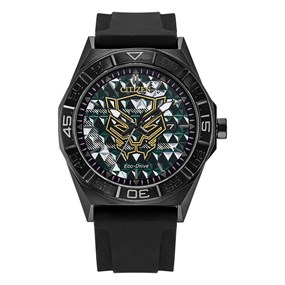 AW185803W Citizen Marvel Black Panther Eco-Drive Silicone Strap Watch - W38522