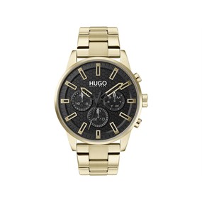 HUGO 1530152 Seek Gold Tone Bracelet Watch - W45258