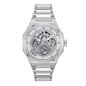 HUGO 1530377 Grail Skeleton Multifunction Bracelet Watch - W45416