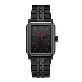 HUGO 1530483 Steeze Black IP Rectangular Case Bracelet Watch - W45471