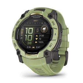 Garmin 010-03020-02 Instinct 3 50mm AMOLED Fern Green Smartwatch - W47386