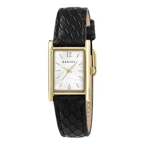 Radley RY21896 Black Leather Strap Watch - W51536