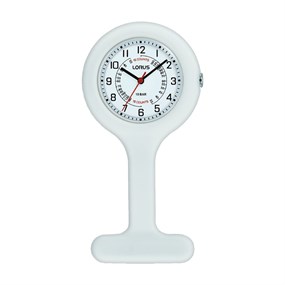 Lorus RRX91JX9 White Silicone Fob Watch - W5760