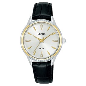 Lorus RG260YX9 Black Leather Strap Watch - W58207