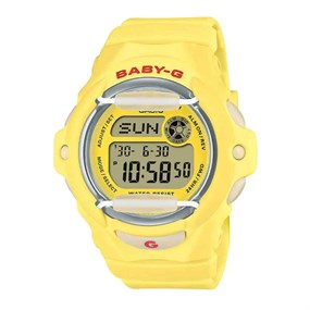 Casio Baby-G BG-169CH-9ER Yellow Strap Watch - W59181